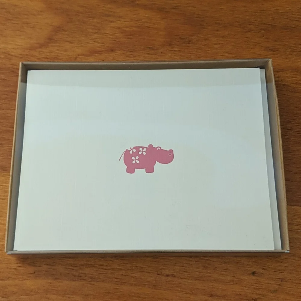 Box Set of 6 blank cards - assorted